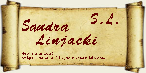Sandra Linjački vizit kartica